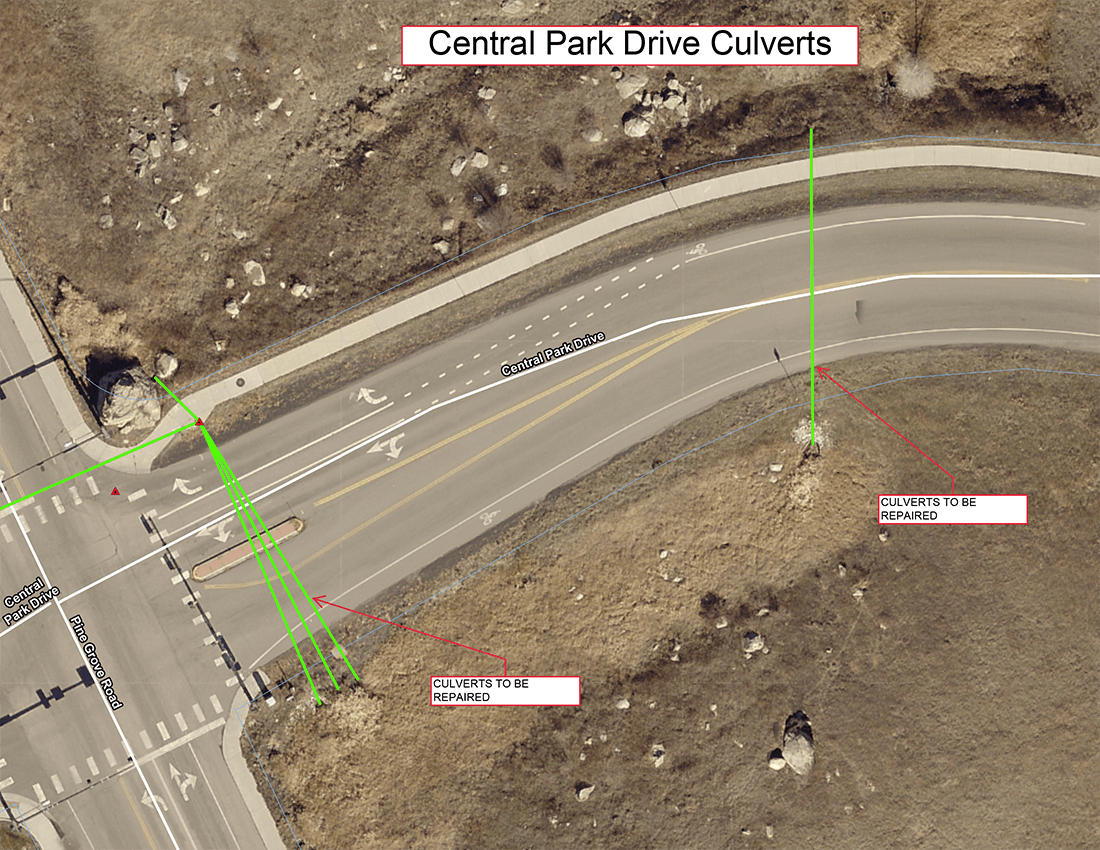 Central Park Drive Culverts